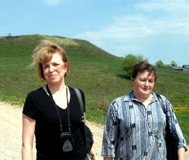 Ірына Клімковіч(злева), Людміла Дучыц