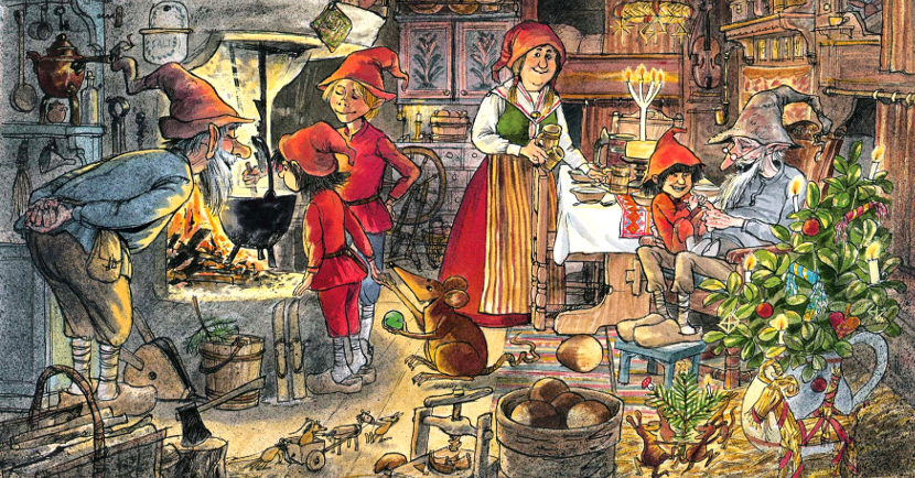 Нурдквіст Cвэн. Калядная каша